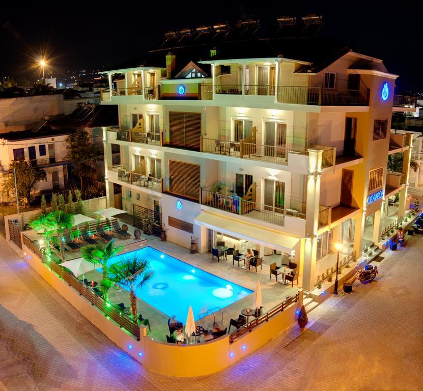 Hotel Olympos Leptokaryá Exterior foto